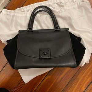 Black coach tote